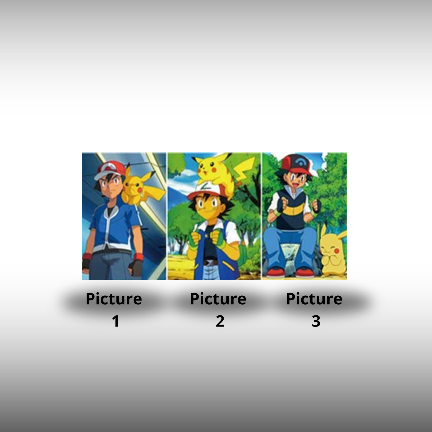 3D Pokemon Posters
