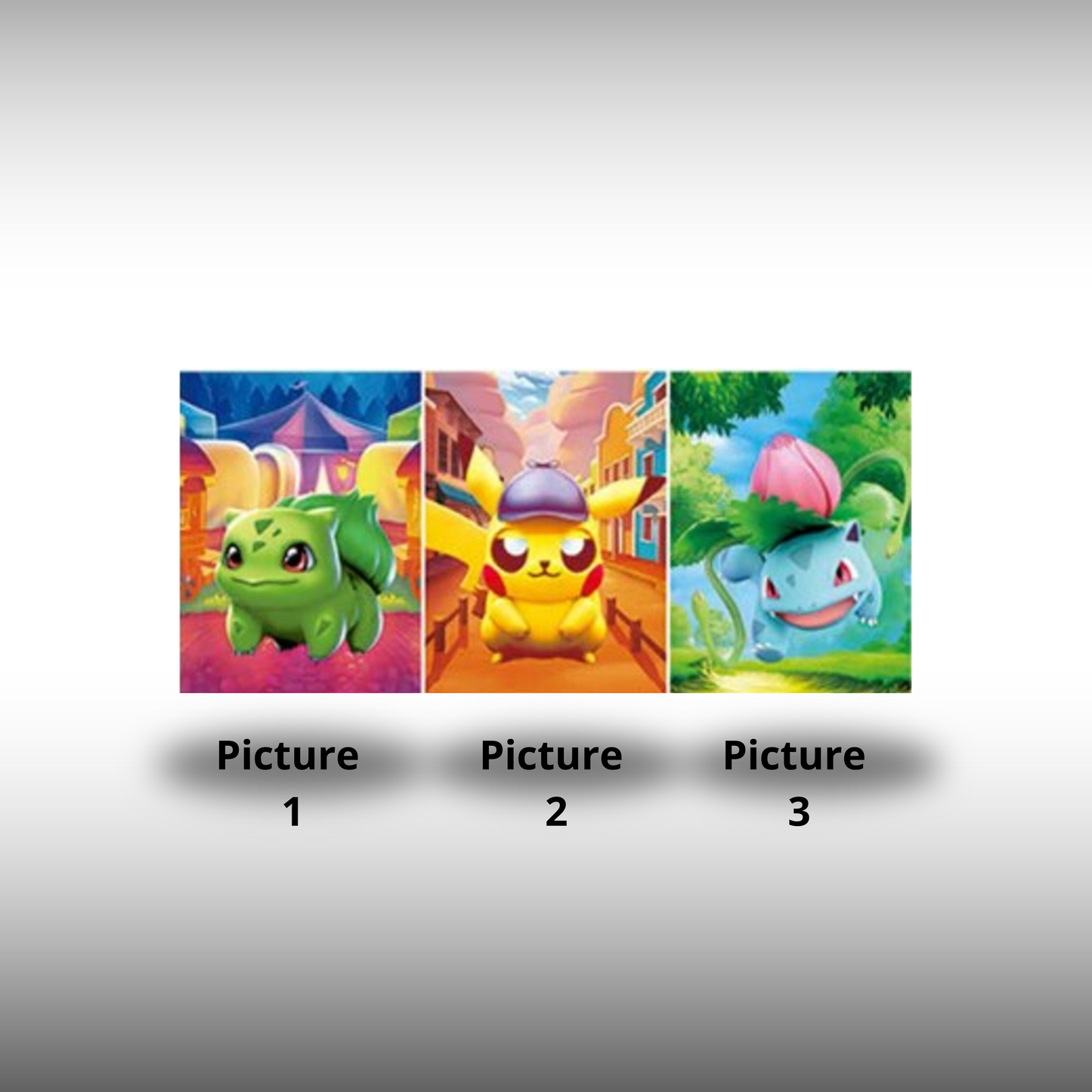 3D Pokemon Posters